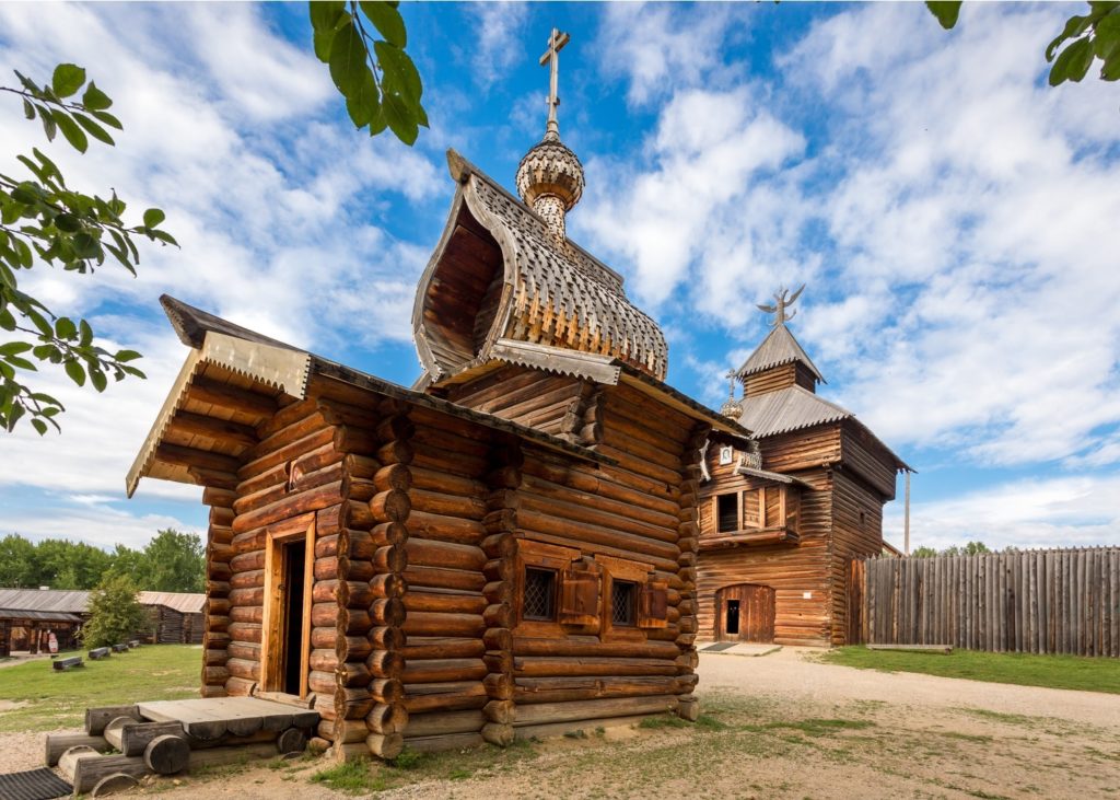 Байкал. Архитектурно-этнографический комплекс «Тальцы»
